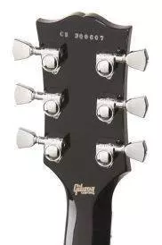 Les Paul Custom Electric - Ebony Finish - Chrome Hardware